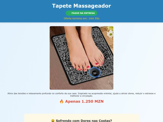 tapete-massageador screenshot