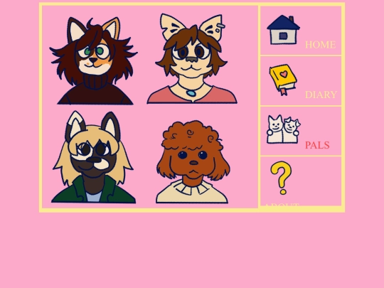 digital art sites/karipagepals screenshot