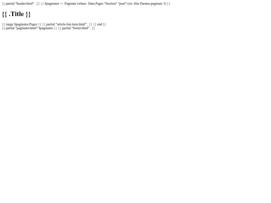 list screenshot