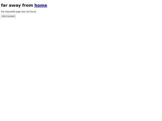 not_found screenshot