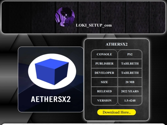 EG_ver_2/SETUP/athersx2 screenshot