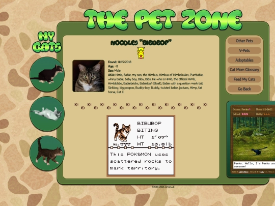 extras/pet-zone/bibu screenshot