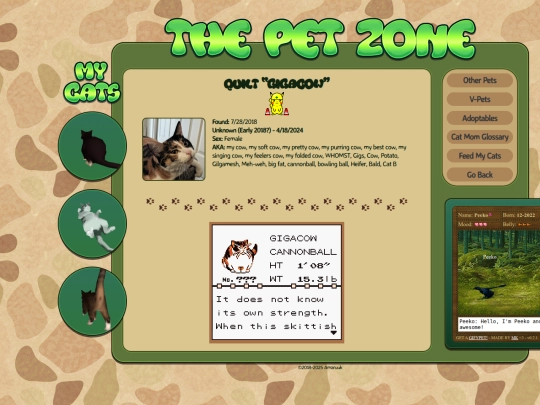 extras/pet-zone/cow screenshot
