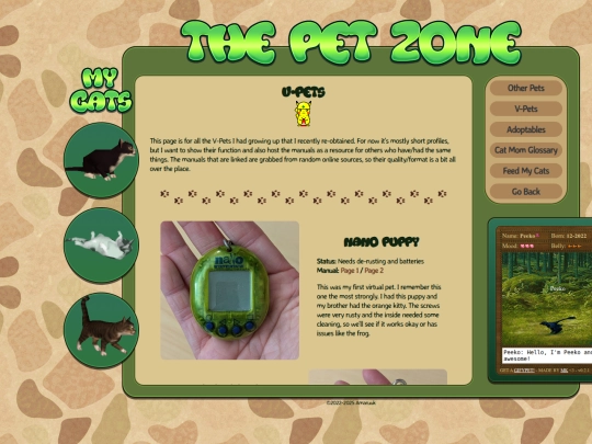 extras/pet-zone/vpets screenshot