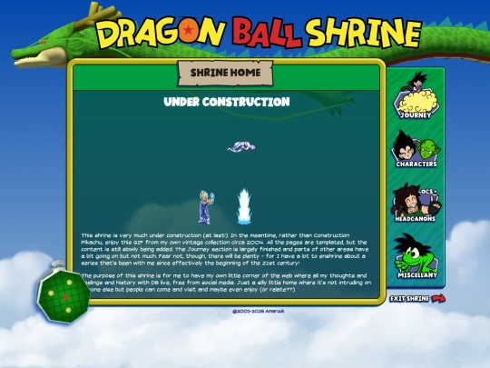 shrines/dragonball screenshot