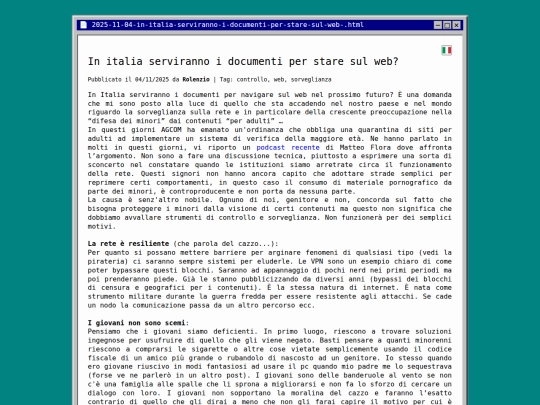 posts/2025-11-04-in-italia-serviranno-i-documenti-per-stare-sul-web- screenshot