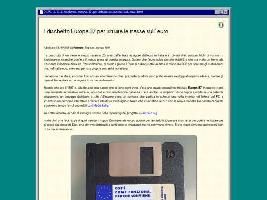 posts/2025-11-16-il-dischetto-europa-97-per-istruire-le-masse-sull-euro- screenshot