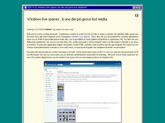 posts/2025-11-22-windows-live-spaces-----uno-dei-pi--grossi-lost-media- screenshot