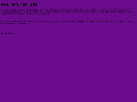 not_found screenshot