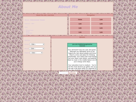 Aboutme screenshot