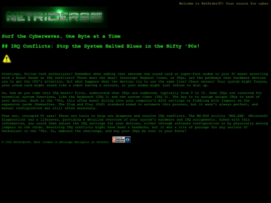 irq-conflicts-weve-got-you screenshot
