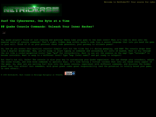 quake-console-commands screenshot