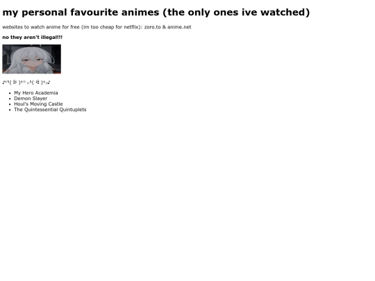 animes screenshot
