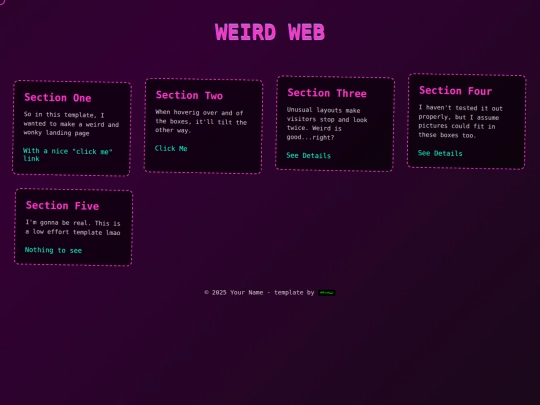 template5 screenshot