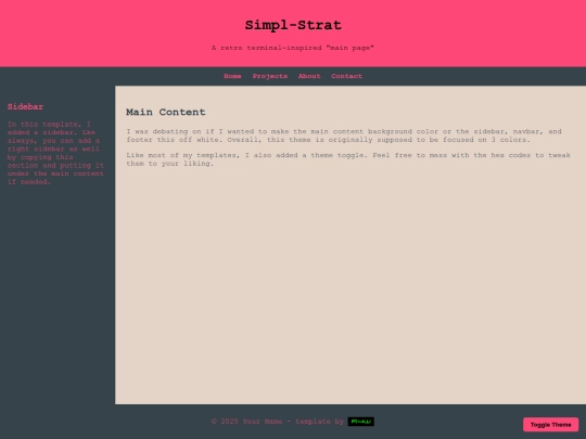 template6 screenshot