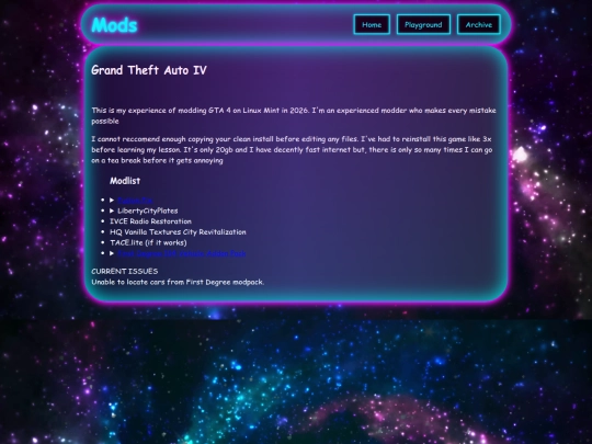 mods screenshot