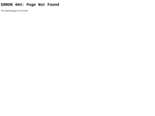 not_found screenshot
