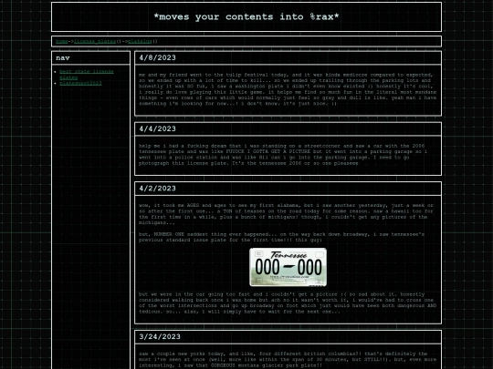 license_plates/platelog screenshot