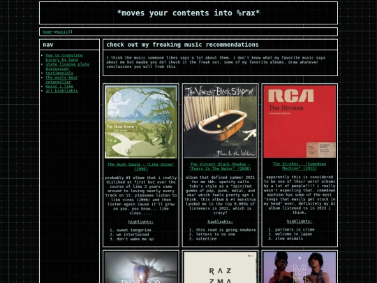 music screenshot