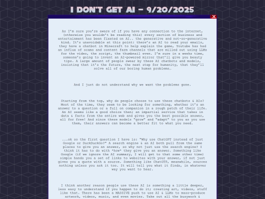 blogs/articles/ai_lame screenshot