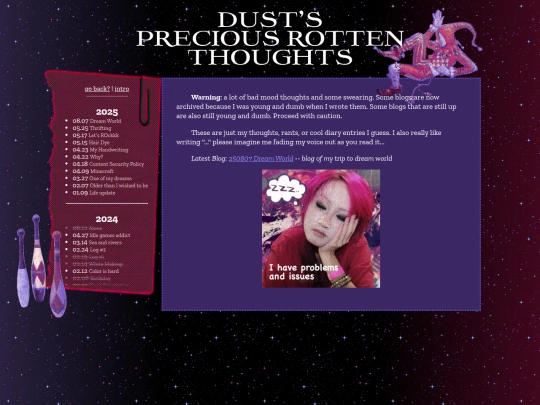 blogs screenshot