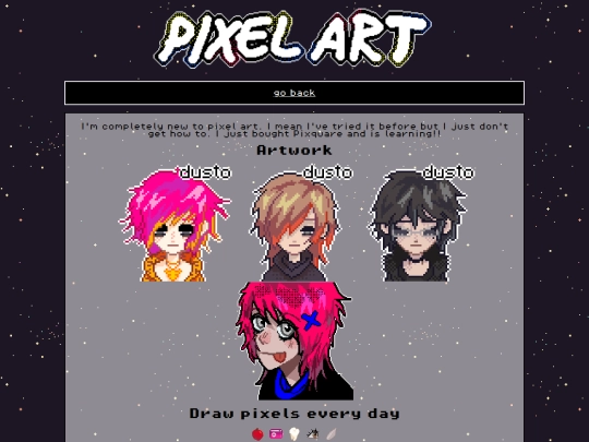gallery/pixel-art screenshot