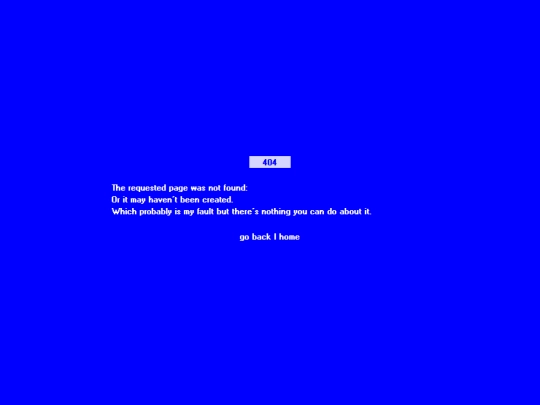 not_found screenshot