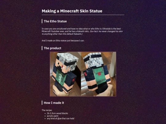 scrapbox/minecraft-statue screenshot