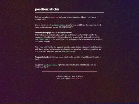 scrapbox/position-sticky screenshot