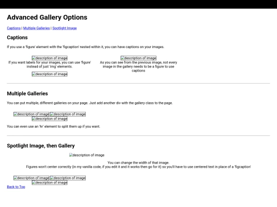alternateGalleries screenshot