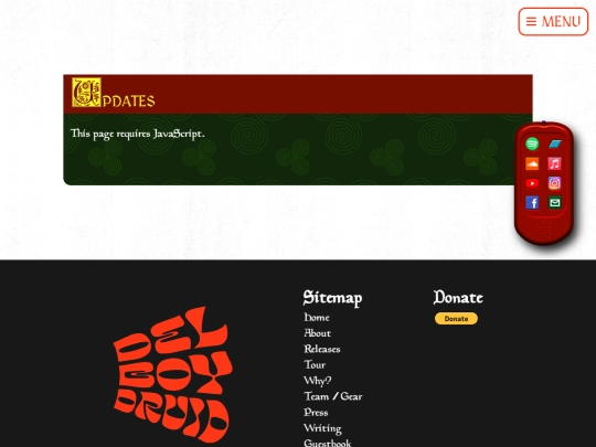 updates screenshot