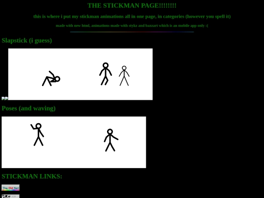 stickmanpage screenshot