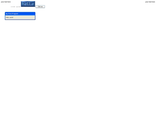 test screenshot