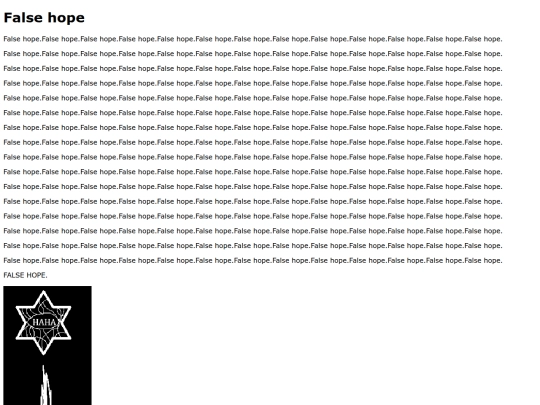 falsehope screenshot