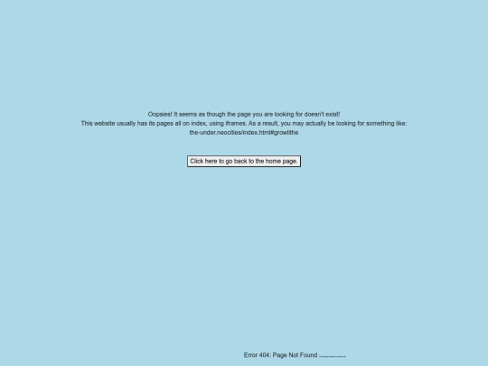 not_found screenshot