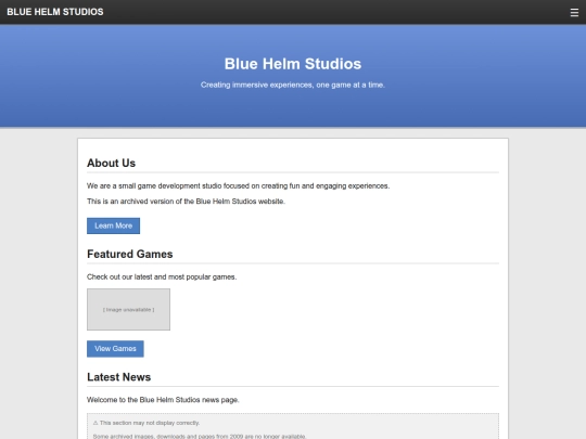 ? web?versions/2009 screenshot