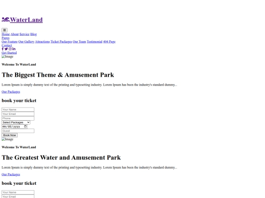 ?index%form_format?pindex/waterPark screenshot