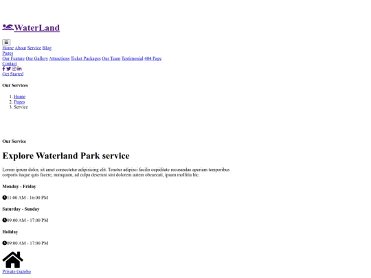 ?index%form_format?pindex/waterPark/service screenshot