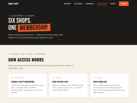 ?traffic/?loads/functions?/signal??/? makerspace/what-we-have-to-offer screenshot