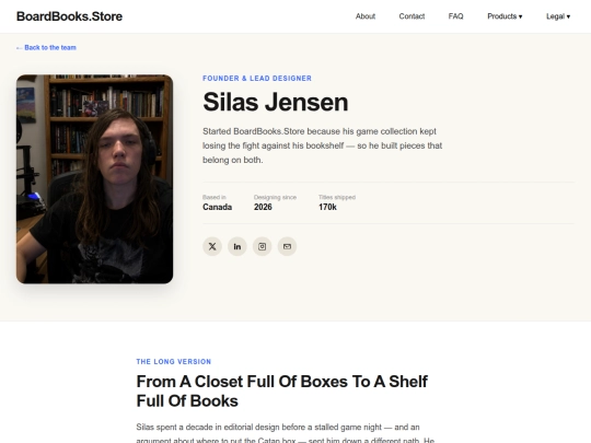 BoardBooks/teams/silas screenshot