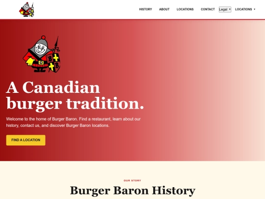 BurgerBaron/home screenshot