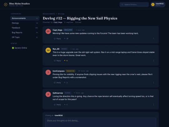 Forums/blue-helm-forums screenshot