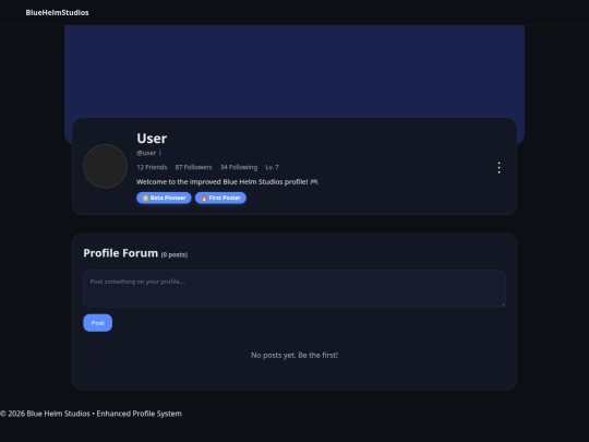 account-dashboard/profile/archives/profile screenshot
