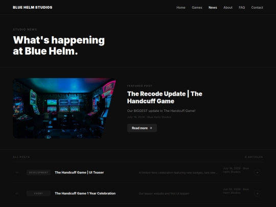 blogs screenshot