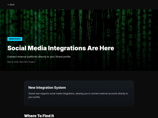 blogs/posts/about-strand/?app?function?/updates?/? minor?/Hjjqrlm7 screenshot
