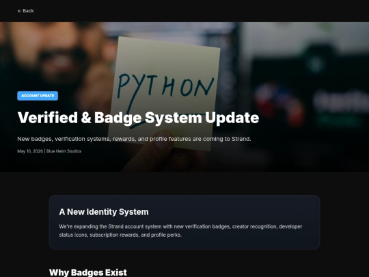 blogs/posts/about-strand/?app?function?/updates?/?massive?/103209 screenshot