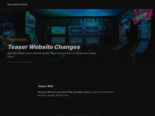 blogs/posts/teaser-website-revamped screenshot