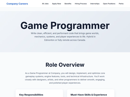 careers/accessibility/?view-jobs/gameplay-programmer screenshot