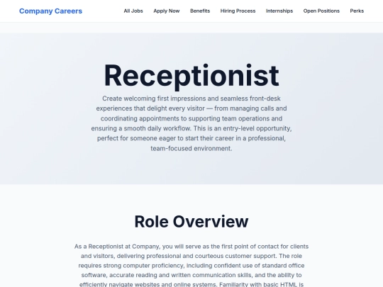 careers/jobs%_info/receptionist-apply screenshot