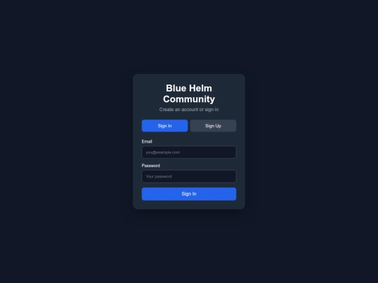 community/new?/signup screenshot